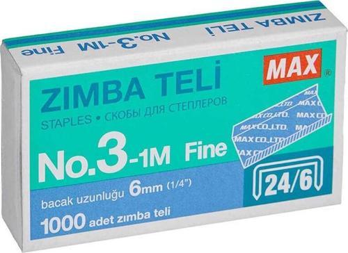 Zımba Teli No 24/6 3-1M (20 Li Paket)