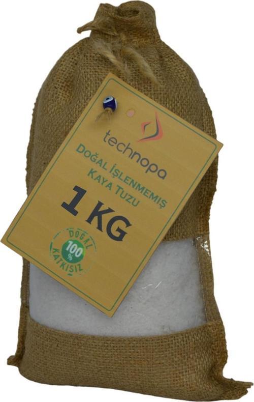 Doğal İşlenmemiş Tane Kristal Kaya Tuzu 1Kg