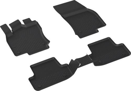 4.5D Havuzlu Oto Paspas Siyah Renk Volkswagen T-Cross Araç 2022 ve Üstü ile Uyumlu