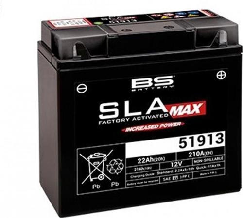 Akü Sla (kuru) Max 51913 12v21ah 2005-2014 Bmw R 1200 Rt