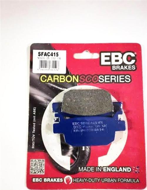 Fren Balatası Carbon Sfac415 2018-2023 Honda Nss250 Forza 250 Uyumlu Arka Fren Balatası