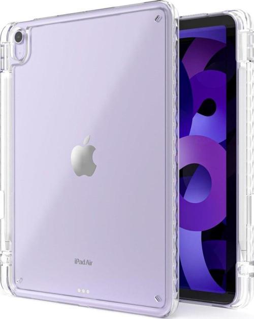 Apple ipad Air 6.Nesil M2 11 inç Kılıf Kalem Bölmeli Anti Şok Özellikli Silikon Kılıf