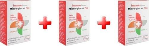 Micro-Glucan Plus 30 Kapsül 3'Lü