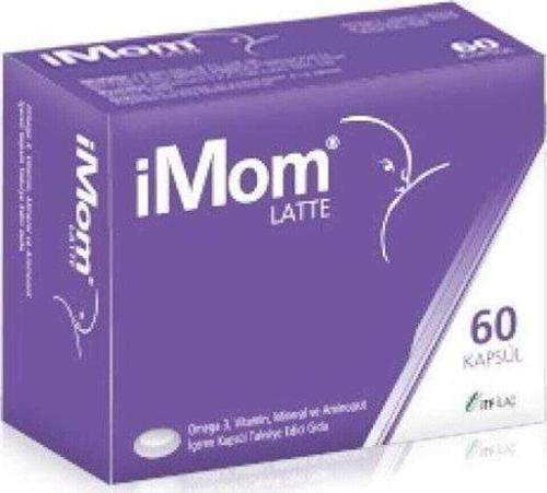 Imom Latte Omega 3 60 Kapsül