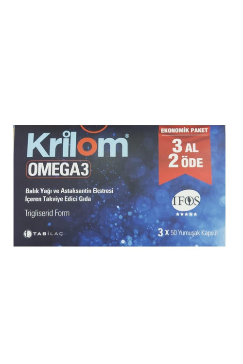 Omega-3 3x50 Yumuşak Kapsül-3 AL 2 ÖDE