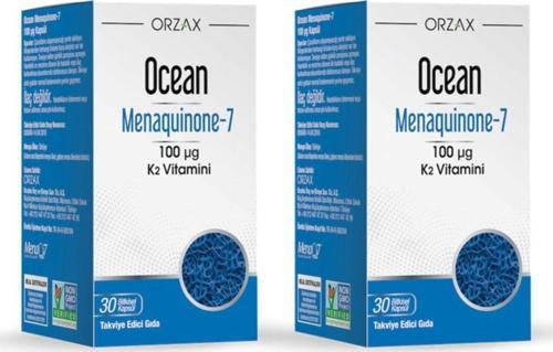 Mk-7 100 Mcg K2 Vitamini 30 Kapsül X2 Adet