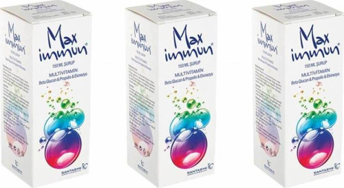 Max Immun Şurup 150Ml 3'Lü Paket