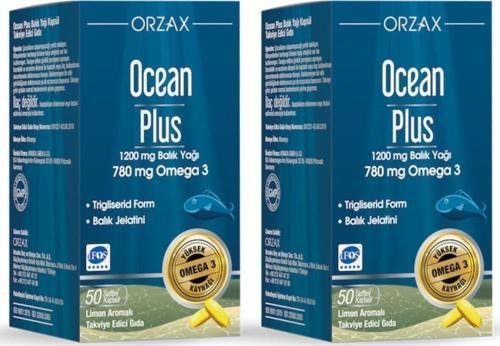 Plus 1200 Mg 50 Kapsül Balık Yağı (2 Adet)