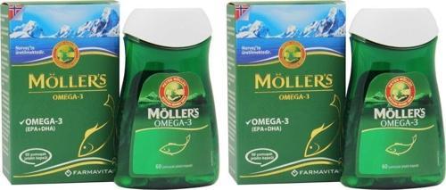 Omega 3 Balık Yağı 60 Kapsül 2'li Paket