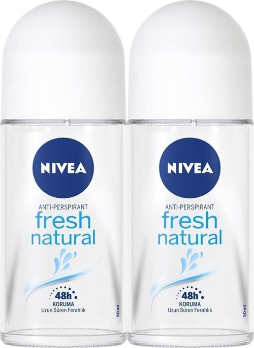 Fresh Natural Kadın Deodorant Roll-On 50 Ml 2'Li