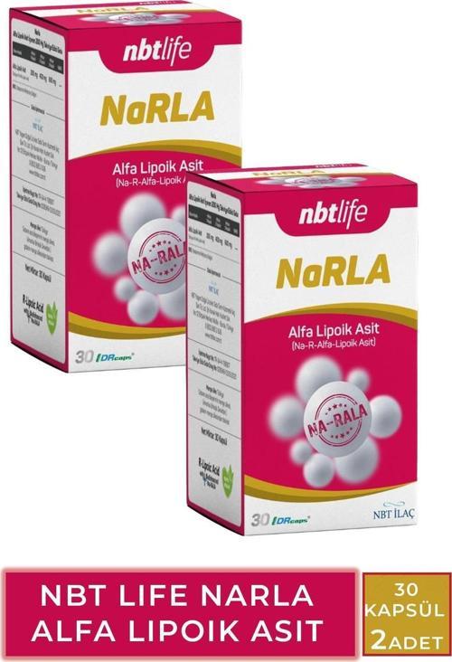 Narla Alfa Lipoik Asit 30 Kapsül 2 Adet