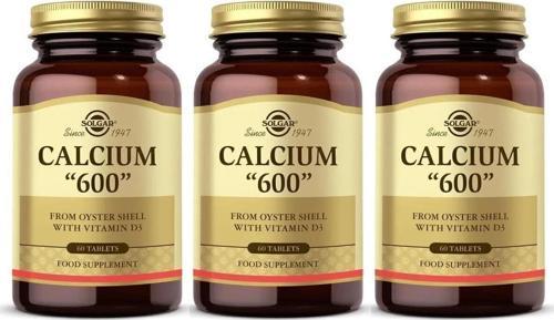 Calcium Oyster Shell 600 Mg 60 Tablet 3 Adet
