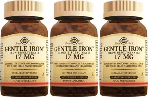 Gentle Iron 17 Mg 90 Kapsül 3 Adet