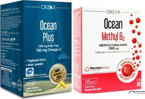 Plus Omega 3 1200 Mg 30 Kapsül + Methyl B12 1000µg Sprey 10 Ml