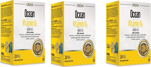 Vitamin D 600 Iu 20 Ml Sprey 3 Lü Paket