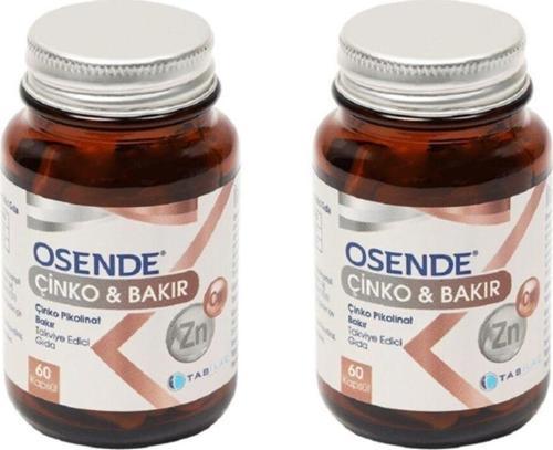Çinko & Bakır 60 Kapsül 2 Adet