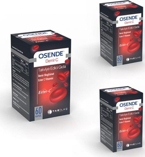 Demir C 60 Kapsül X3 Adet