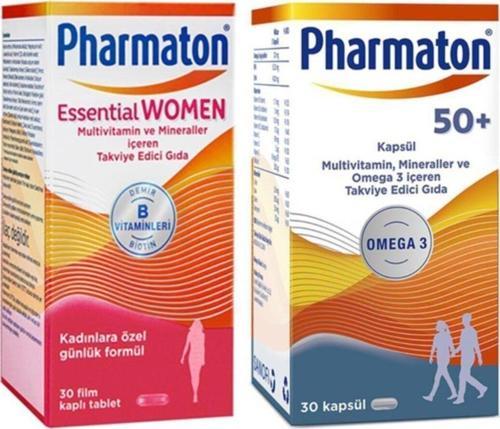 Essential Women 30 Kapsül + 50 Plus 30 Kapsül