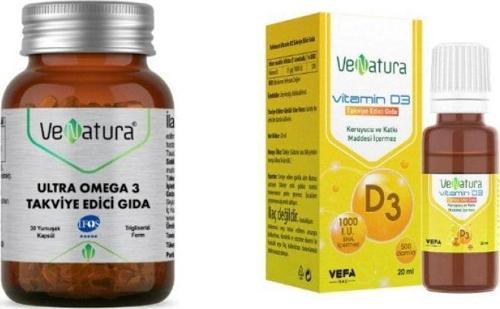 Ultra Omega3 30 Kapsül + D3 20 Ml Damla