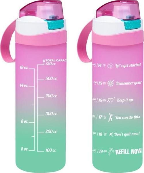 161670-833 Motivasyon Desenli Matara 750 ml