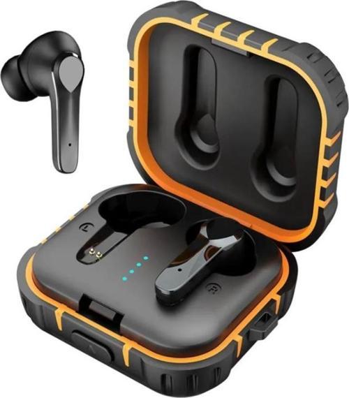 KI23K039 Bluetooth Kulakiçi Kulaklık Siyah-Sarı ANC Aktif Gürültü Engelleyicili ipx7 Suya Dayanıklı