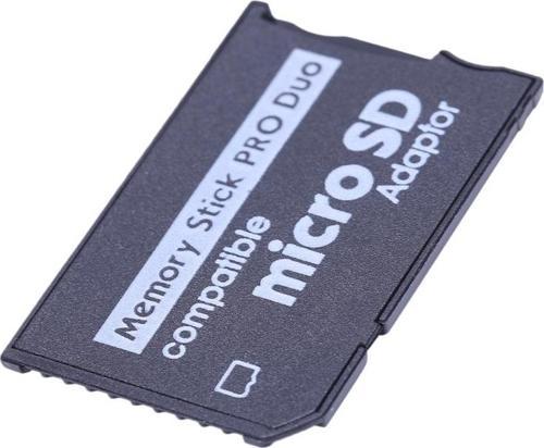 Memory Stick Pro Duo Çevirici Adaptör Mikro SD Kart Dönüştürücü Hafıza Kartı Adaptör