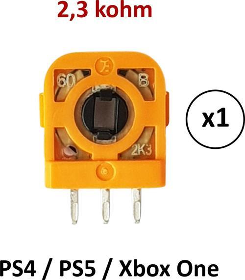 PS4 PS5 Xbox One Mikro Direnç 2.3k Micro Switch Potans Turuncu 1 Adet