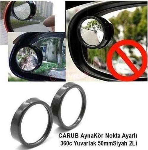 Aynakör Nokta Ayarlı 360c Yuv.50mmsiyah 2li Br0221002 Uyumlu