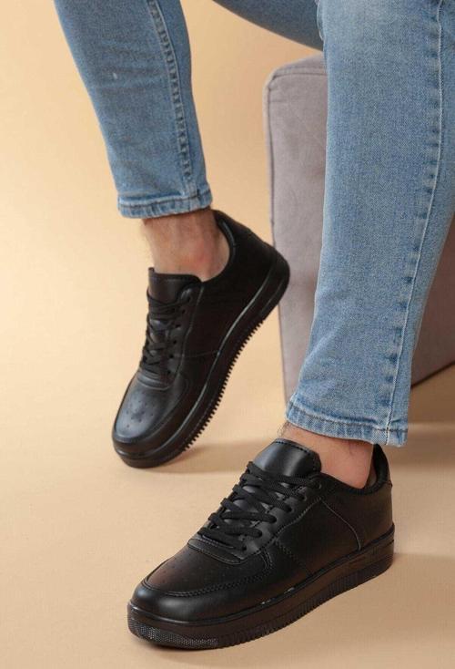 Erkek Spor Ayakkabı 2003-105-0001 Siyah-44