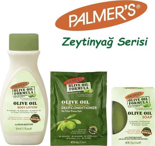 Olive Oil Formula Olive Oil Deep Conditioner+Soap+Body Lotion Zeytinyağ Serisi