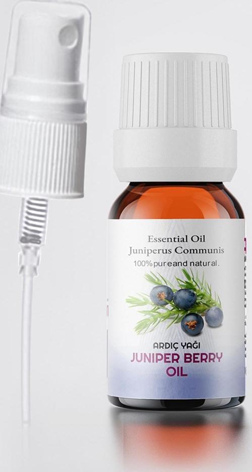 Ardıç Yağ, %100 Doğal Uçucu Yağ, Juniper Berry Oil 10ml Sprey Başlıklı