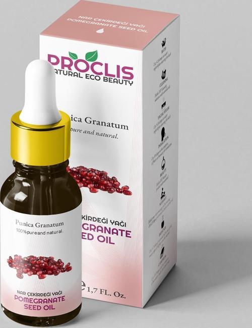 Nar Çekirdeği Yağı %100 Doğal Bitkisel Sabit Yağ, Pomegranate Seed Oil, Punica Granatum 50 ml