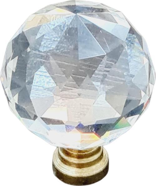 Kristal Sarı Ayak 40 mm Kulp ( 5 ADET )