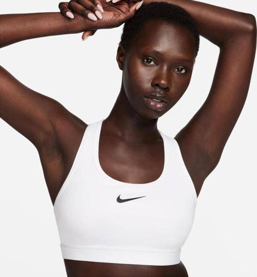 DX6821-100 Swoosh Medium Support Kadın Bra