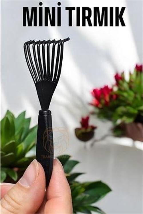 Çiçek Toprağı Temizleme Tırmığı Mini Tırmık