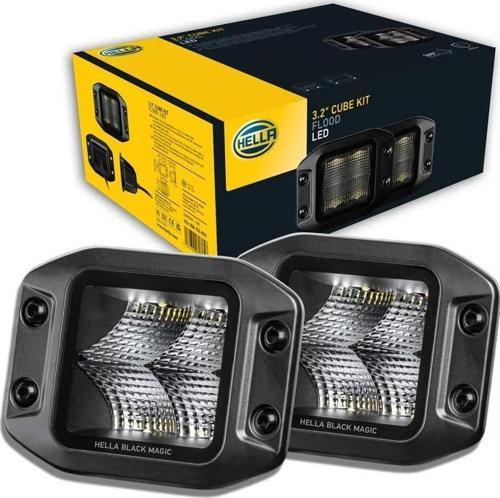 Black Magic Cube 12/24V Led Far Yardimci Spot Takim Kit 1FA358176-831