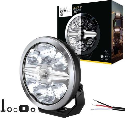 Off-Road Valuefit Blade Led Uzun Far Krom 17W 9" Beyaz Isik 1FJ357199-001