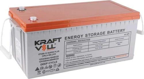 12V 230AH(10HR),240AH(20HR) Super Plus Cd Deep Cycle Gel Akü 18070009