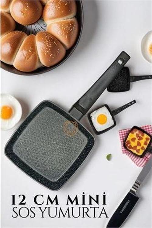 Mini Döküm Yumurta Sos Tavası