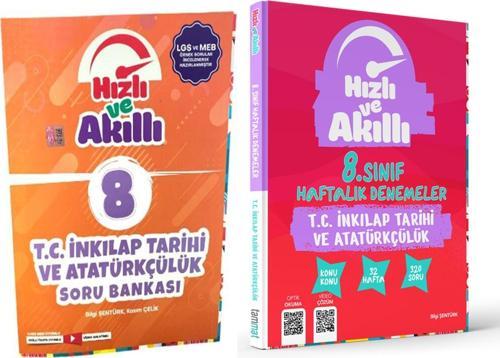 Tammat 8.Sınıf İnkılap Tarihi Soru Bankası ve 32 Haftalık Deneme Seti 2 Kitap