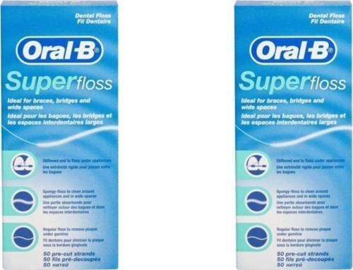 Diş Ipi Super Floss 50 Adet X 2 Kutu