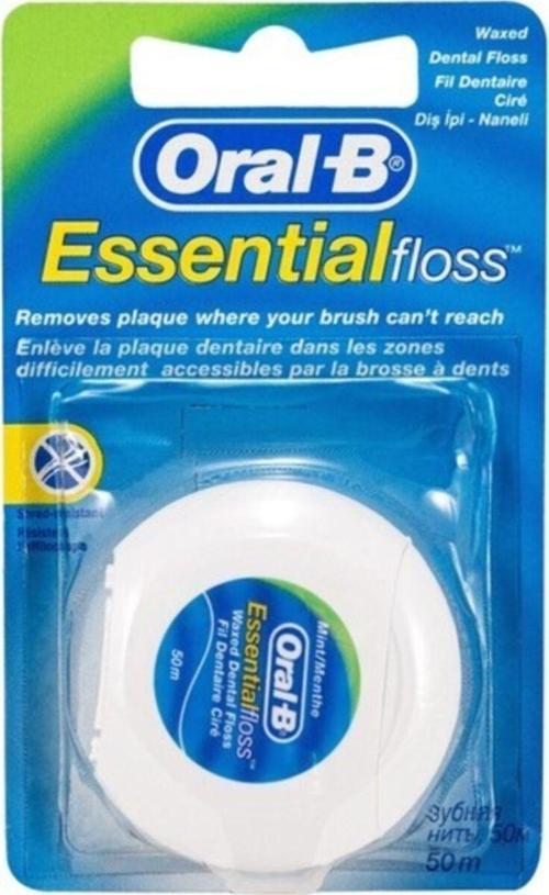Diş Ipi Essential Floss 50 M Diş Beyazlatma Ürünü