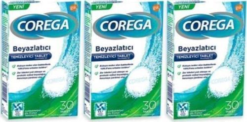 Protez Temizleyici 30 Tablet Beyazlatıcı 3 Adet