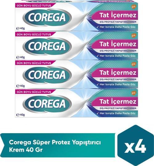 Süper Protez Yapıştırıcı Krem 40 Gr X4 Adet