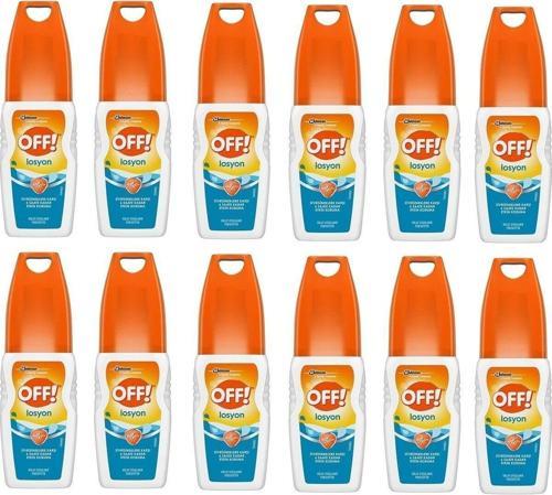 Off Aqua Sinek Kovar Losyon 100 Ml Sprey 12'Li Set