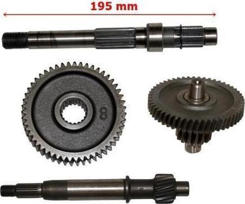 Scooter 50 Aktarma Dişli Seti (Çift Amortisörlü)