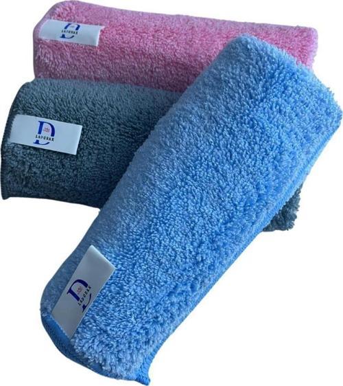 3 Adet Mikrofiber Temizlik Bezi 40*40 Yüzey  Temizleme Bezi