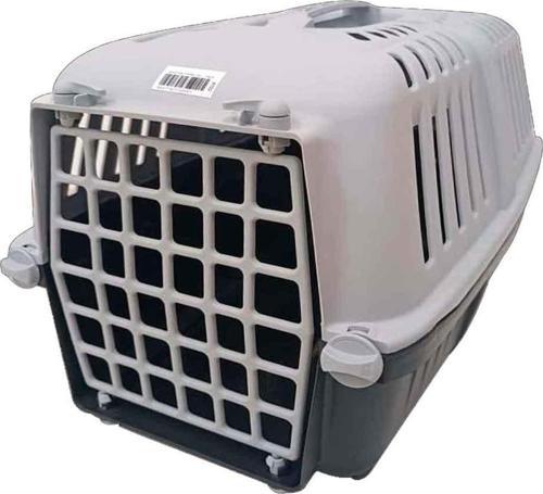 Kedi Köpek Taşıma Kabı Gri M