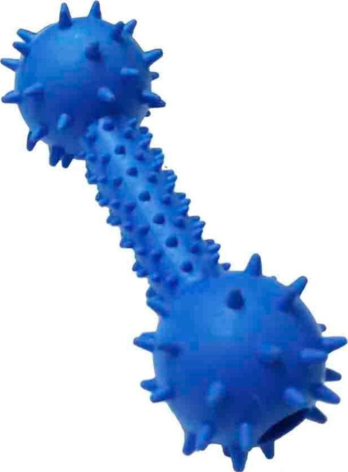 For Pets Sesli Dikenli Dumbell Köpek Oyuncağı