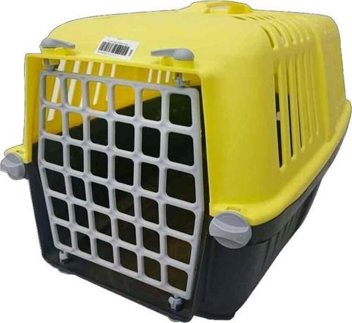 Kedi Köpek Taşıma Kabı Sarı Küçük